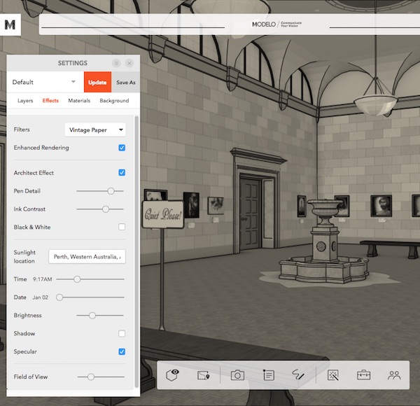 Sketchup Training Perth - Modelo Screenshot